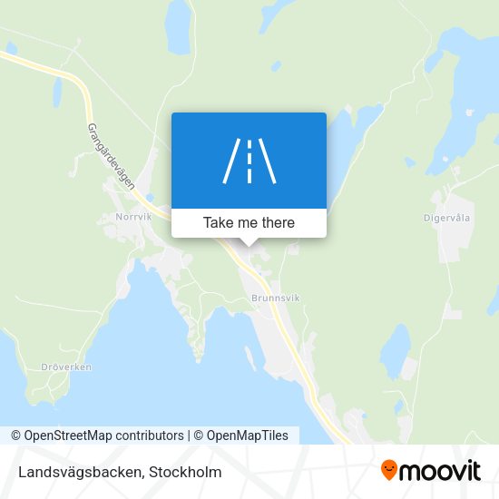 Landsvägsbacken map