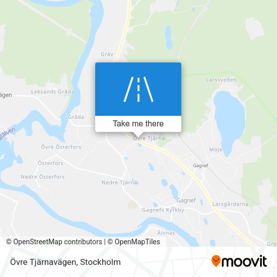 Övre Tjärnavägen map