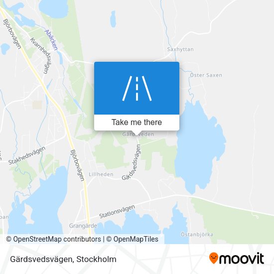 Gärdsvedsvägen map