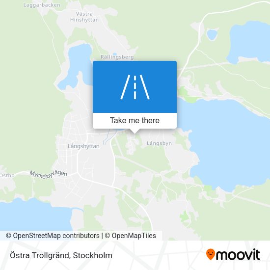 Östra Trollgränd map
