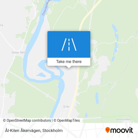Ål-Kilen Åkervägen map