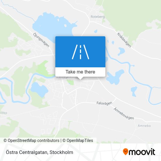 Östra Centralgatan map