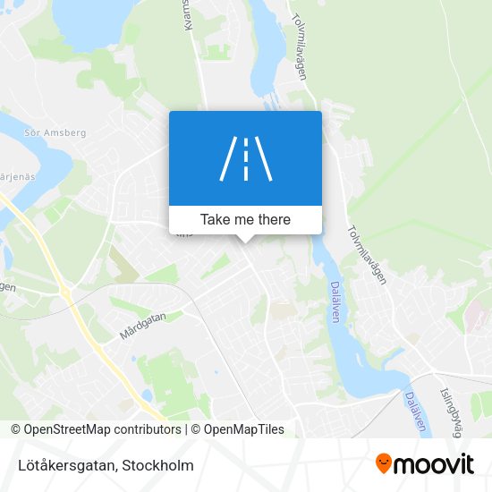 Lötåkersgatan map