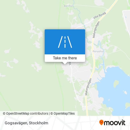 Gogsavägen map