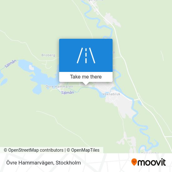Övre Hammarvägen map