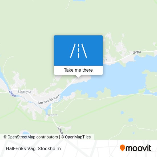 Häll-Eriks Väg map
