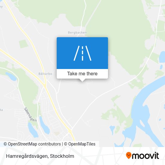 Hamregårdsvägen map