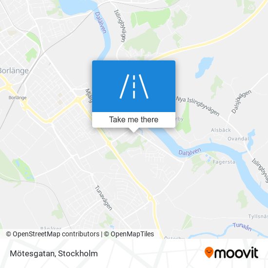 Mötesgatan map