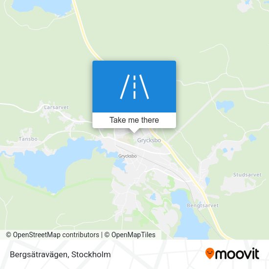 Bergsätravägen map