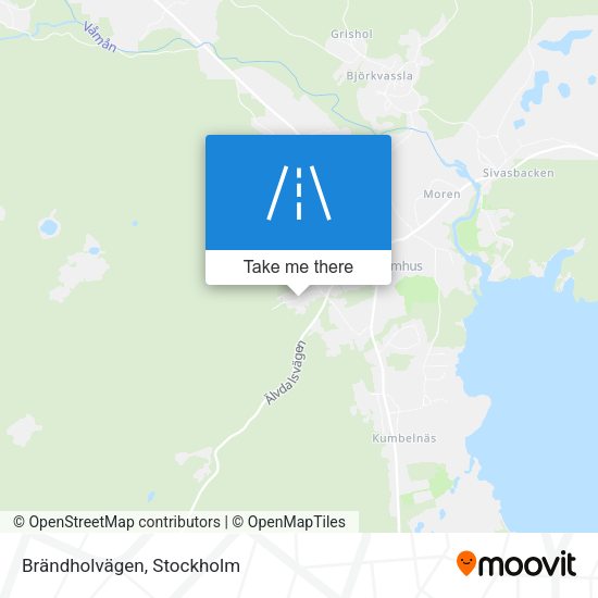 Brändholvägen map