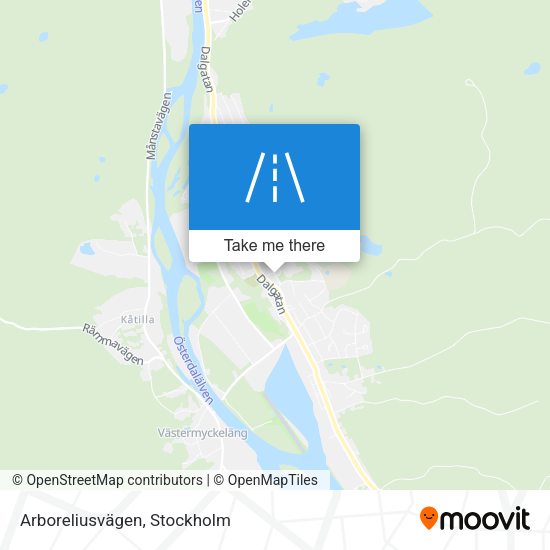 Arboreliusvägen map