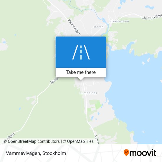 Våmmevivägen map