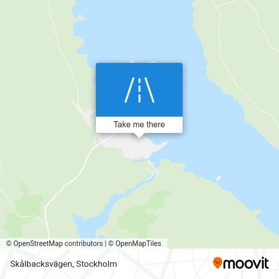 Skålbacksvägen map