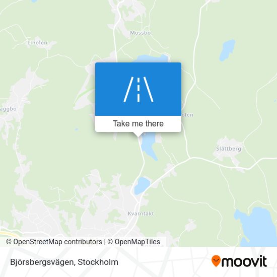 Björsbergsvägen map