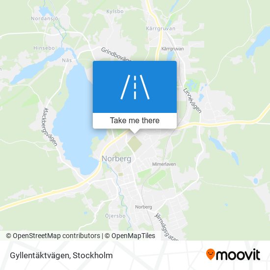 Gyllentäktvägen map