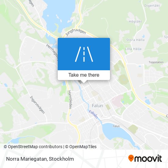 Norra Mariegatan map