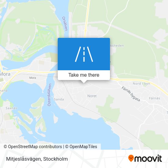 Mitjeslåsvägen map