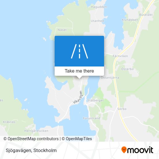 Sjögavägen map