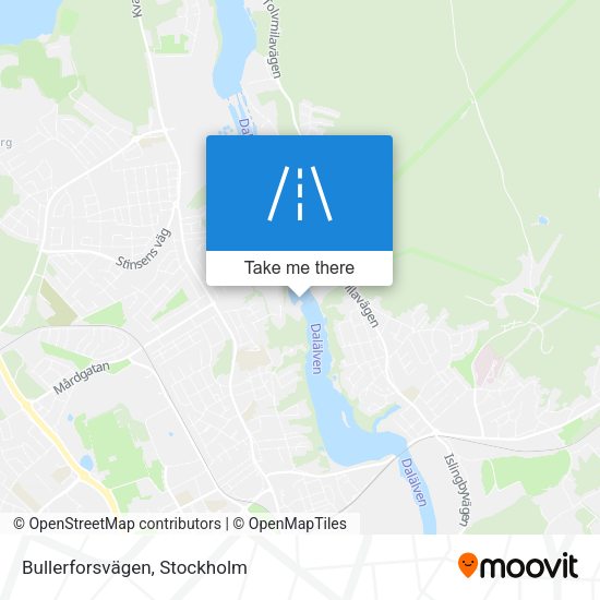Bullerforsvägen map