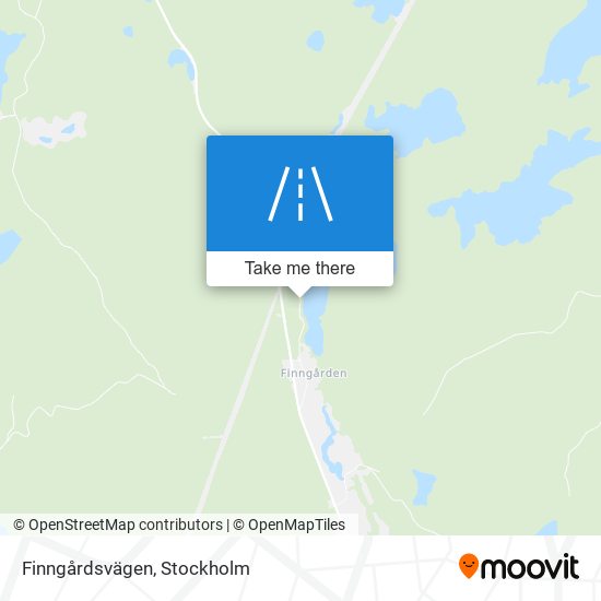 Finngårdsvägen map