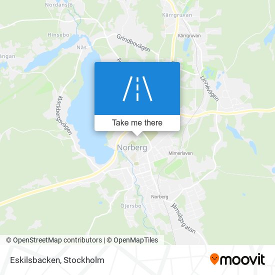 Eskilsbacken map