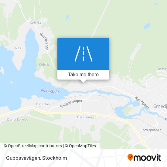 Gubbsvavägen map