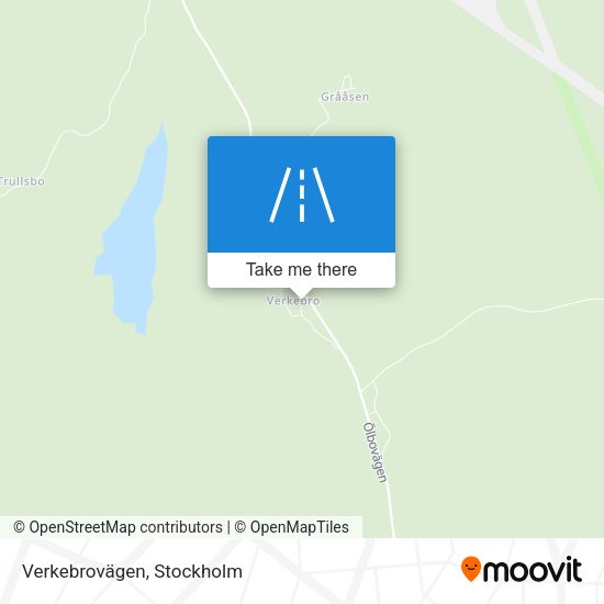 Verkebrovägen map