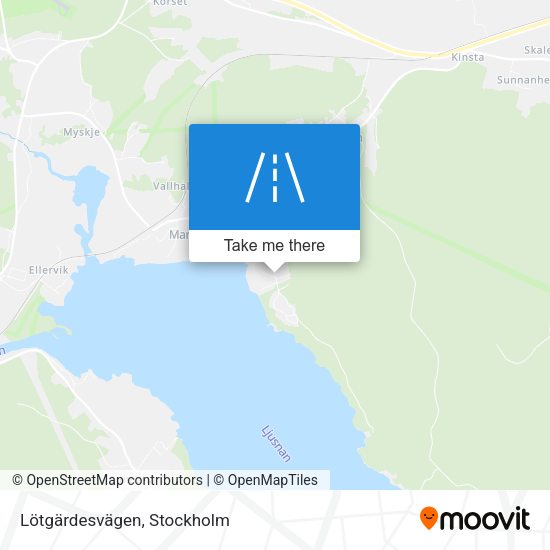 Lötgärdesvägen map