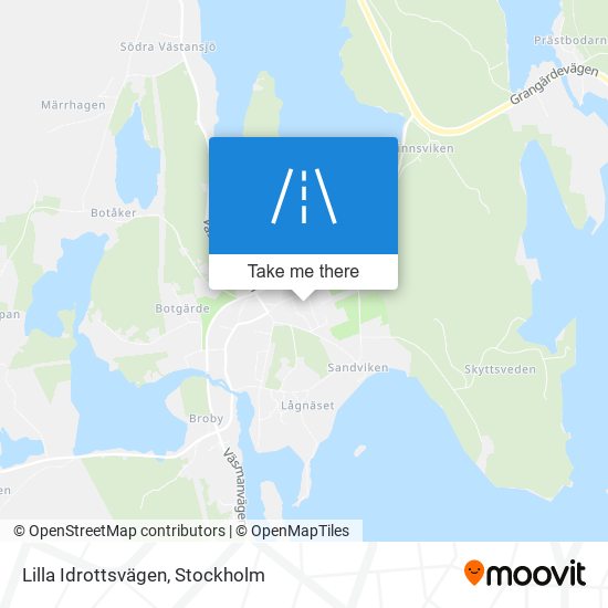 Lilla Idrottsvägen map