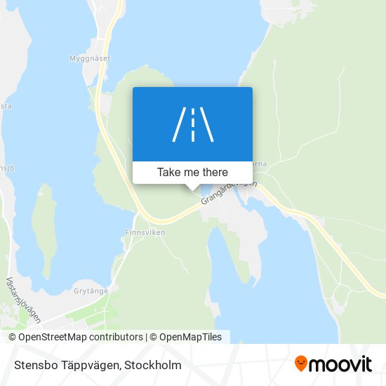 Stensbo Täppvägen map