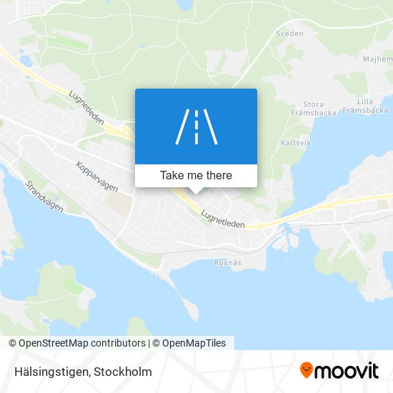 Hälsingstigen map