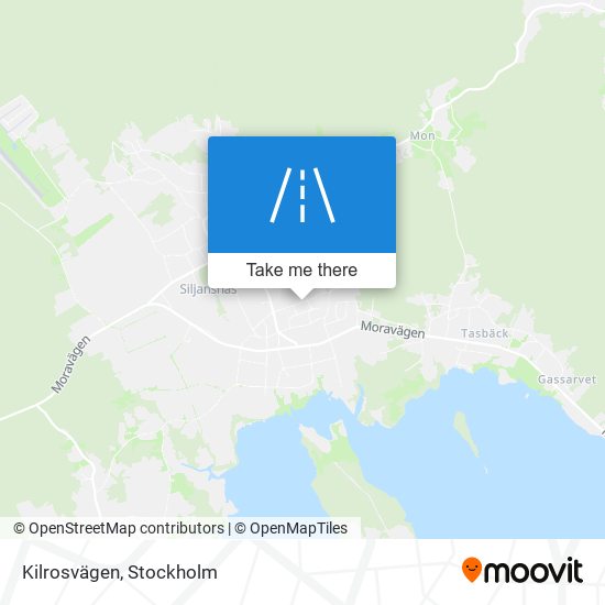 Kilrosvägen map