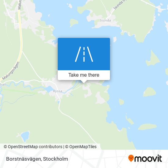 Borstnäsvägen map