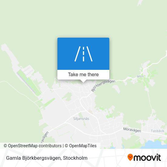 Gamla Björkbergsvägen map