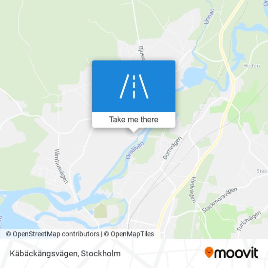 Käbäckängsvägen map