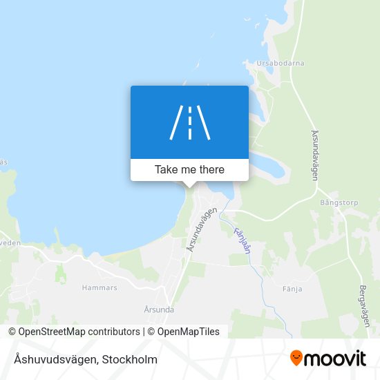 Åshuvudsvägen map