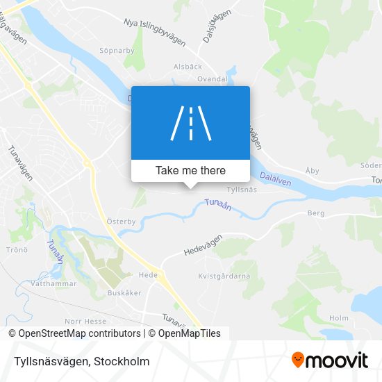 Tyllsnäsvägen map