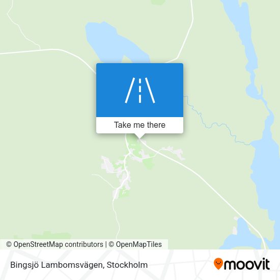 Bingsjö Lambomsvägen map
