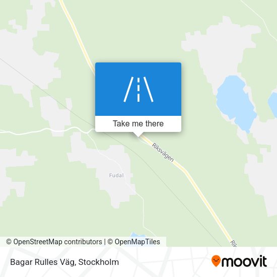 Bagar Rulles Väg map