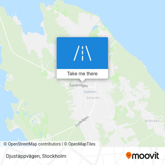 Djustäppvägen map