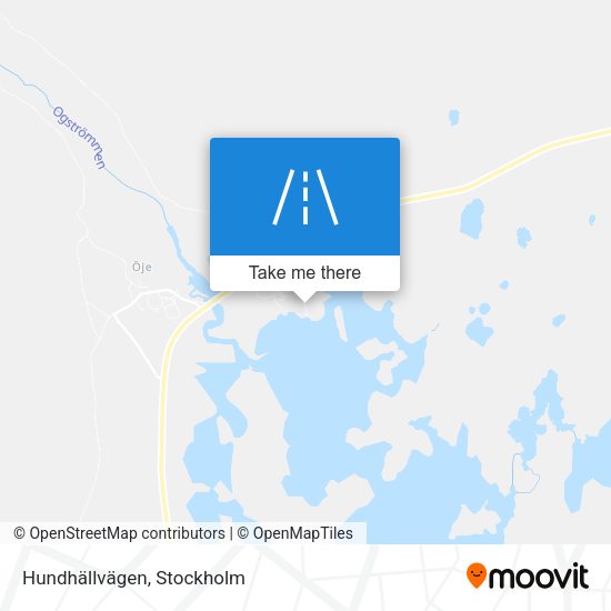 Hundhällvägen map