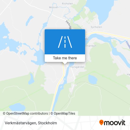 Verkmästarvägen map