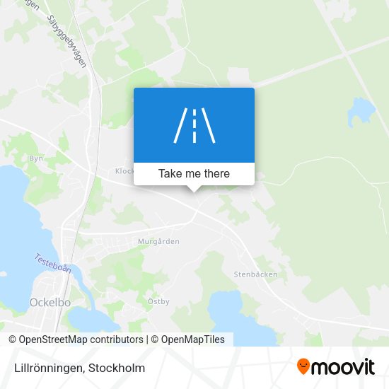 Lillrönningen map