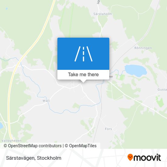 Särstavägen map
