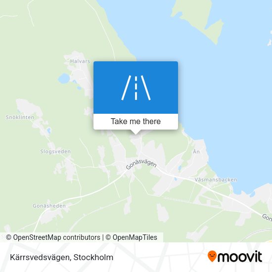 Kärrsvedsvägen map