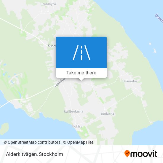 Alderkitvägen map