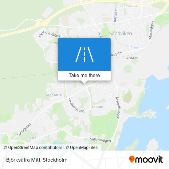 Björksätra Mitt map