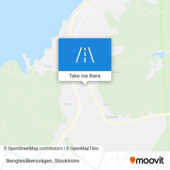 Bengtesåkersvägen map