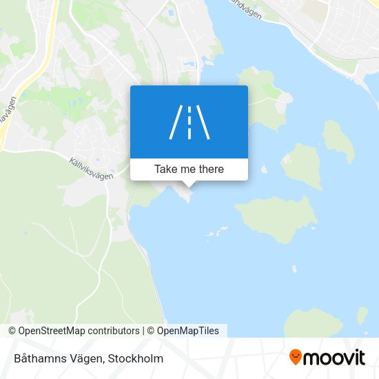 Båthamns Vägen map