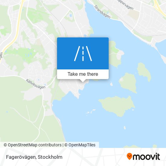 Fagerövägen map